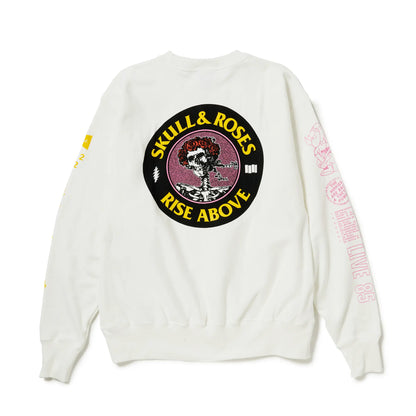 WOBF  SKULL & ROSES (THE RETURN)CHAMPION CREWNECK