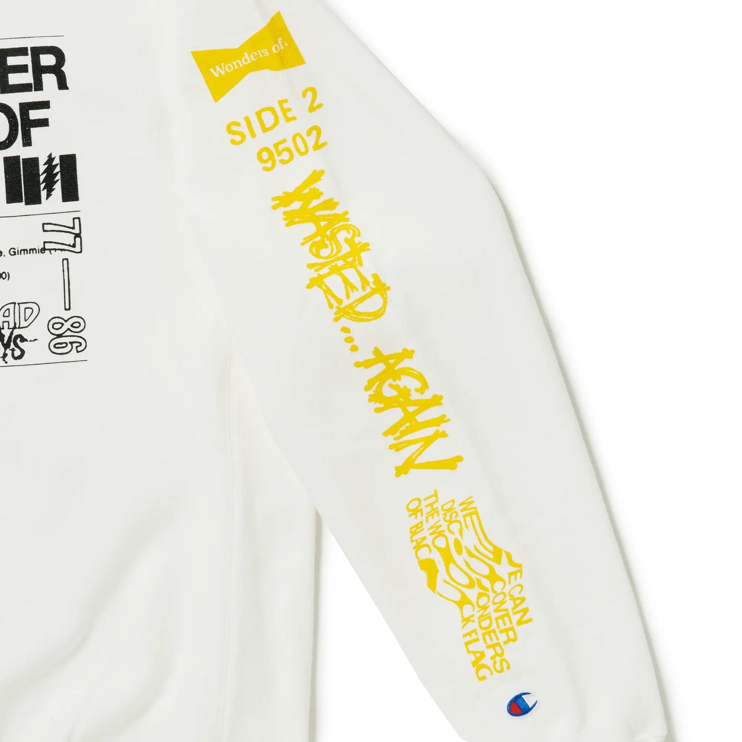 WOBF  SKULL & ROSES (THE RETURN)CHAMPION CREWNECK