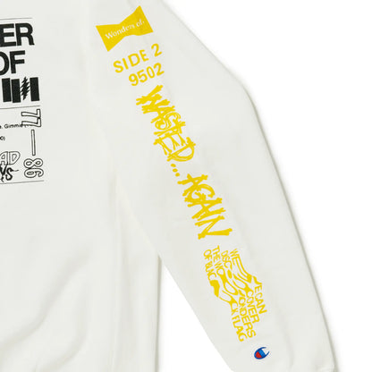 WOBF  SKULL & ROSES (THE RETURN)CHAMPION CREWNECK